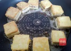 Illustration of how to make hotpot tofu 5