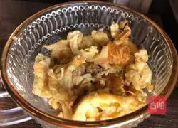 Illustration of how to make fried meat and eggs with bamboo shoot tips 6