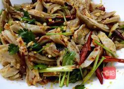 Illustration of how to make red oil belly silk 13