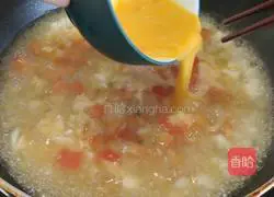 Tomato yam Illustration of how to make egg custard 9