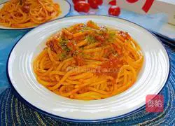 Illustration of how to make tomato braised meat sauce pasta 11