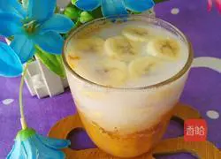 Banana Apple Illustration of how to make coconut juice 8