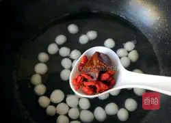 Illustration of how to make osmanthus rice wine balls 7