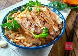 Illustration of how to make mutton ramen 10