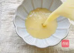 Illustration of how to make millet corn paste 8