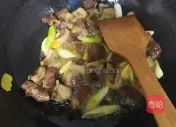 Illustration of braised donkey meat 3