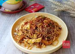 Illustration of how to make fried noodles 20