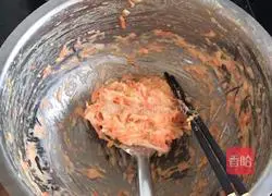 Illustration of making radish cake 7