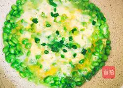  Illustration of how to make scrambled eggs with edamame 3