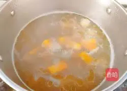 Illustration of how to make pumpkin duck soup 11