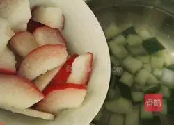 Bingtanglianwu winter melon rind Illustration of how to do it 5
