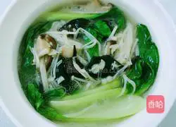 Illustration of how to make shrimp and mushroom soup 10