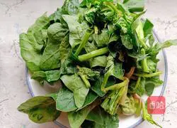 Duck blood spinach soup recipe 4