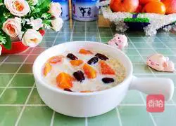 Papaya Illustration of how to make milk and white fungus soup 10