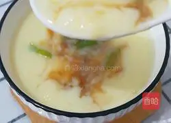 Egg custard Illustration of how to do it 8