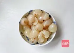 Illustration of how to make lychee lemon tea 6