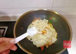 Illustration of how to make stir-fried noodles 14