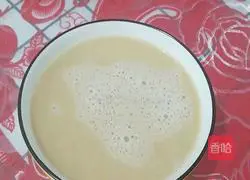 Illustration of how to make red dates, almonds and millet paste 9