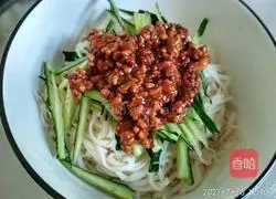 Illustration of how to make fried noodles 12