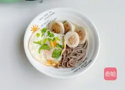 Meatball Soba Recipe Illustration 13