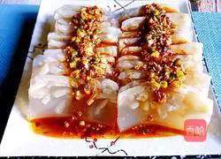 Illustration of how to make cold skin jelly 12