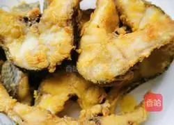 Illustration of braised black fish 5