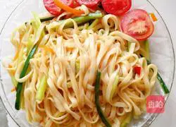 Illustration of how to make refreshing cold noodles 15