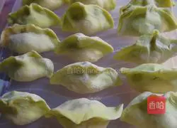 Illustration of how to make cabbage and mushroom dumplings 9