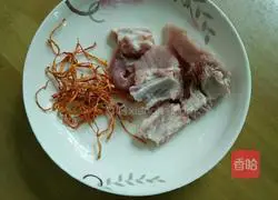 Cordyceps Flower Pork Rib Soup Recipe Illustration 1