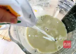 Illustration of how to make mung bean paste and milk 6