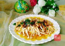 Illustration of steamed mushrooms 9