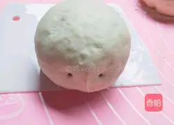Illustration of how to make hedgehog bean paste buns 11