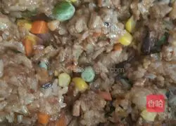 Illustration of how to make diced pork and Shaomai 2