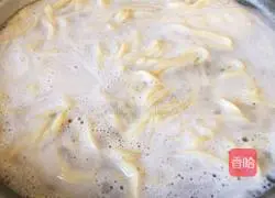 Illustration of making fried noodles 13