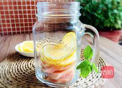 Peach soda water Practice illustration 3