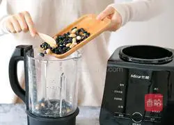 Sesame black bean soy milk recipe 3