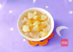 Apple Tremella Soup Recipe Illustration 12