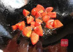 Illustration of tomato and potato stewed beef 11