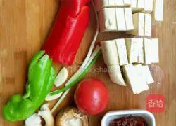 Illustration of how to make fish-flavored tofu 1