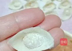 Baby food supplement - mini wontons Illustration of how to do it 9