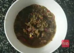 Illustration of how to make pickled cabbage and sweet potato powder 5