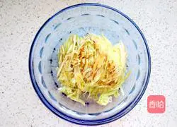 Illustration of how to make cold cabbage 3