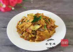 Illustration of how to make fried pancakes with seasonal vegetables 1