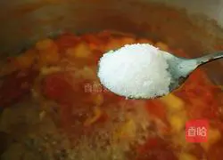 Apple Tomato Beef Soup Illustration 10