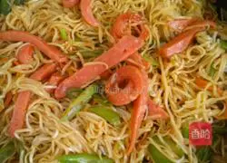 Illustration of how to make fried noodles 4