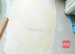 Illustration of making whole wheat egg hand-kneaded dough 6