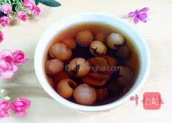 Red dates Illustration of how to make longan soup 6