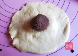 Illustration of how to make bean paste cake 10