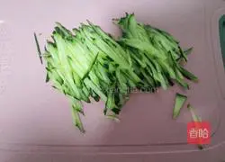 Cucumber egg pancake recipe 4