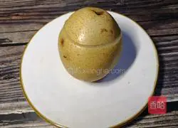 Illustration of the creative fruit dish #Tremella and Snow Pear Cup 7